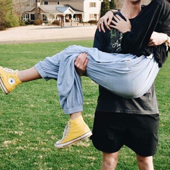 FREE PEOPLE GREY PANT - Picture 2 of 3